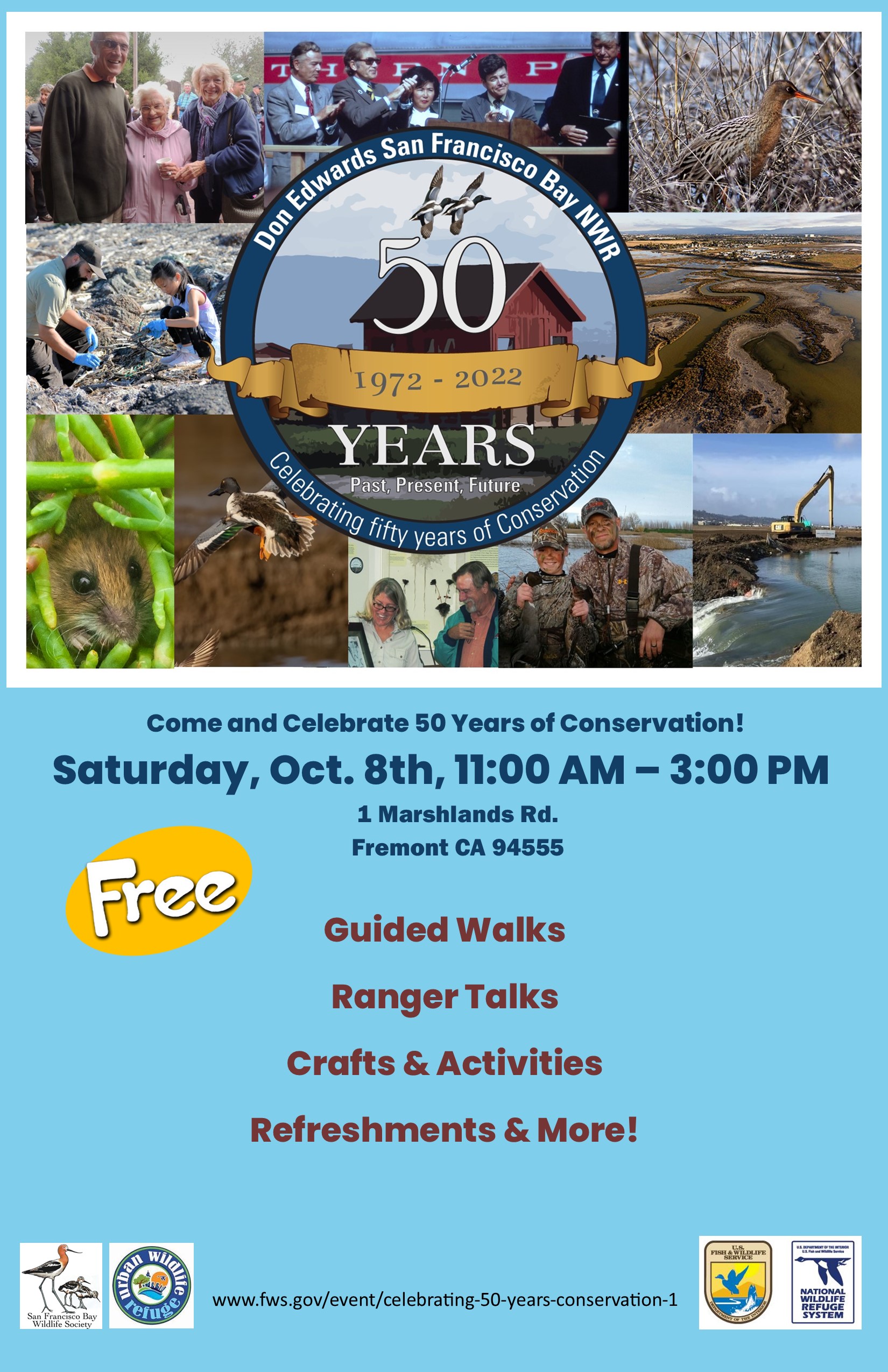 Celebrating 50 Years of Conservation at Don Edwards SF Bay NWR, 2022
