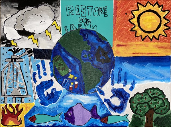 Restore Our Earth by Aydan Dorscht-Solis, Grade 7